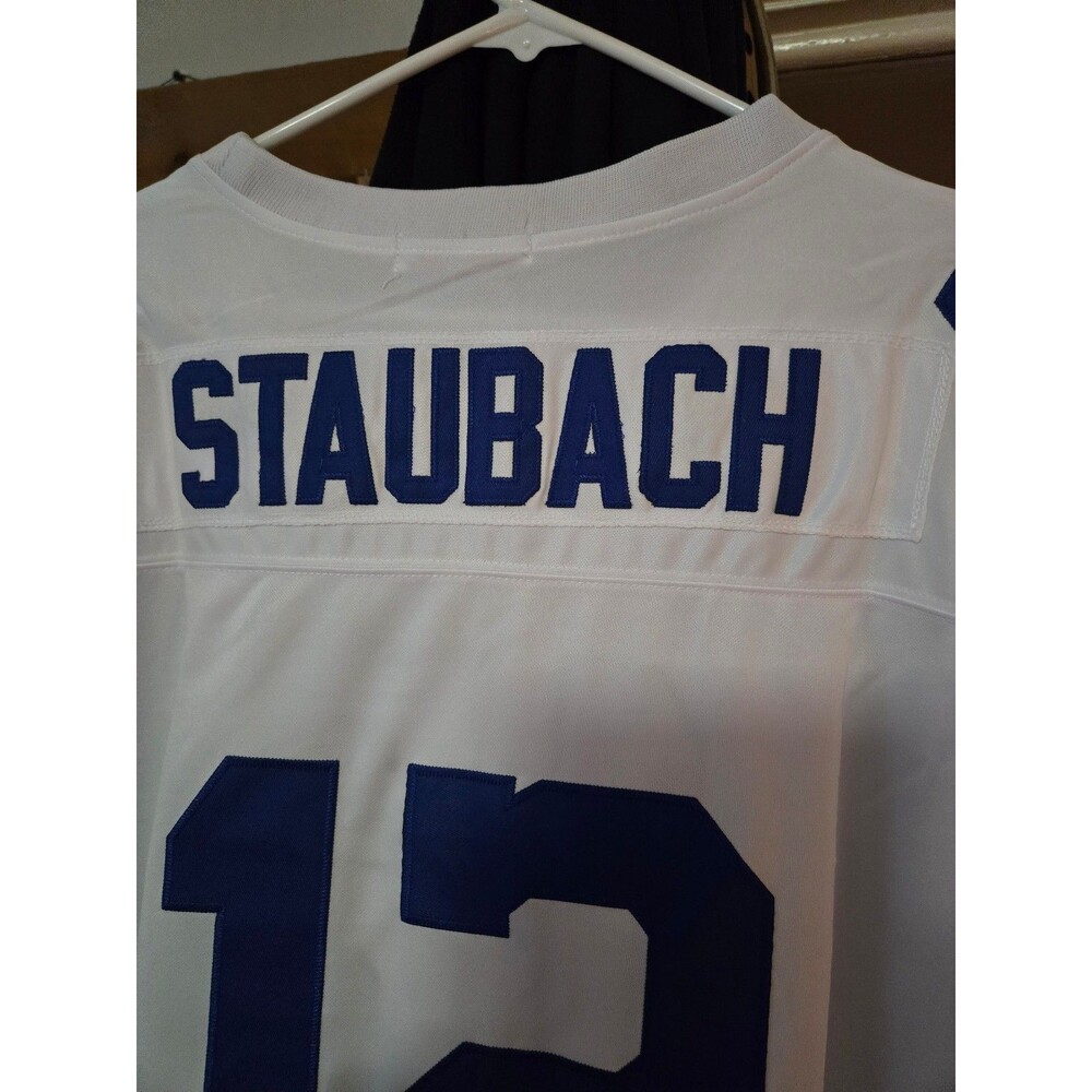 NEW MITCHELL & NESS JERSEY 56*1971 THROWBACK NFL DALLAS COWBOYS STAUBACH #12*Tag - Picture 6 of 6